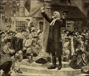 John Wesley Open Air Preaching 3